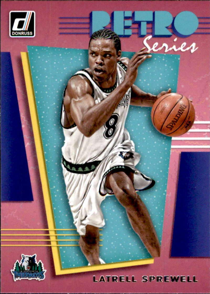 Amazon.com: 2019-20 Donruss Retro Series #23 Latrell Sprewell
